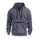 Men's Casual Multi-pocket Loose Sports Hoodie
