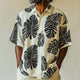 Men's Spring Fashion Printed Short Sleeve Shirt