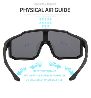 Multi-color sports cycling goggles colorful fashion glasses