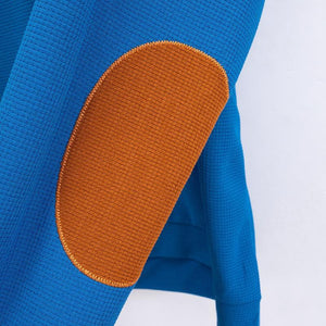 Men's Outdoor Casual Stand Collar Waffle Sweatshirt