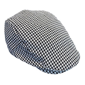 Men's Vintage British Houndstooth Beret
