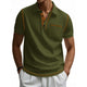Men's Casual Cotton Short Sleeve POLO Shirt