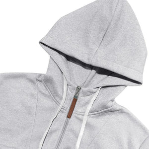 Men's Loose Sports Hooded Sweatshirt And Pants Set