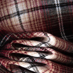 Men's Casual Plaid Lapel Long Sleeve Shirt