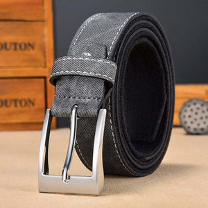 Men's Versatile Vintage Canvas Patchwork Belt