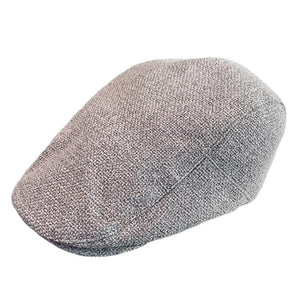 Men's Vintage Front Cotton Linen Beret