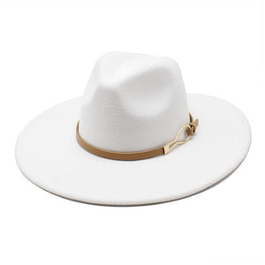 Men's British Retro Jazz Convex Woolen Hat