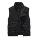 Men's Retro Casual Hunting Suits Plus Velvet Single Breasted Vest