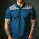 Men's Retro Casual Breathable Short-sleeved Polo Shirt