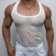 Men's Slim Fit Striped Tank Top