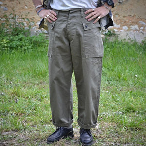 Men's Vintage Multi-pocket Straight-Leg Loose Cargo Trousers