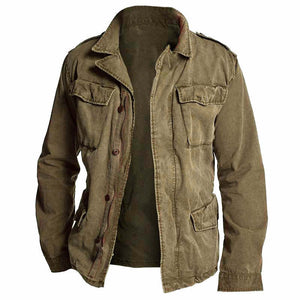 Men's Vintage Casual Workwear Field Jacket