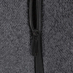 Men's Fleece Chenille Solid Color Knitted Cardigan