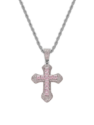 Corss Full Diamond Necklace