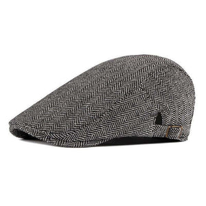 Men's Vintage Casual Herringbone Beret
