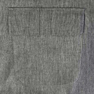 Men's Casual Cotton Linen Notch Lapel Single-breasted Slim-fit Blazer