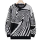 Men's Jacquard Crew Neck Knitted Sweater