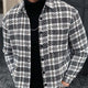 Men's Blended Lapel Single-breasted Jacket