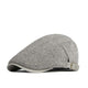 Men's Retro Casual Plaid Splicing Beret