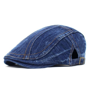 Men's Vintage Washed Forward Beret