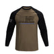 USA FLAG RAGLAN GRAPHIC LONG SLEEVE T-SHIRT