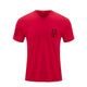 WATERPROOF USA FLAG V-NECK GRAPHIC TEE